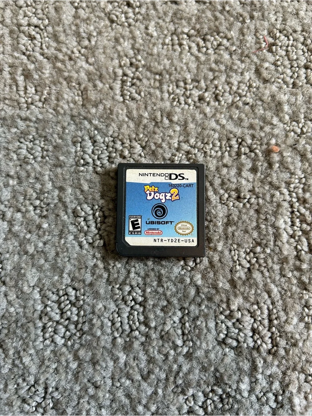 Nintendo DS Petz Dogz 2 Game Cartridge - Blue and Black